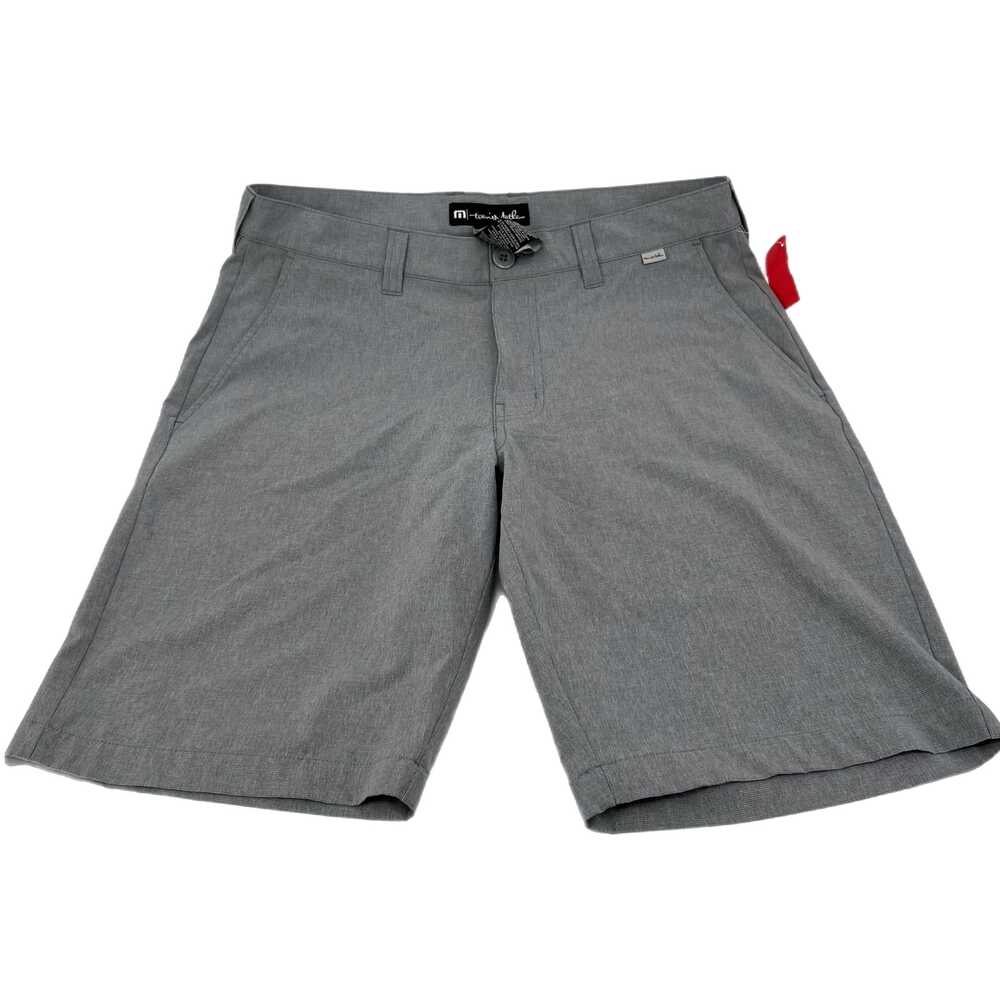 Travis Mathew Gray Classic Fit Hybrid Shorts | Men’s Size 32
